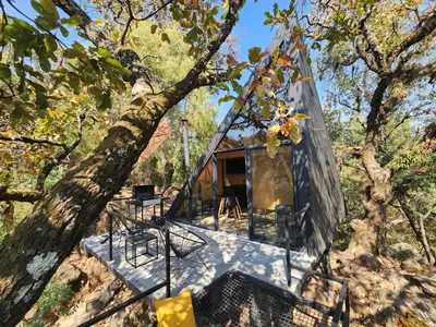 Edificio en el que se encuentra el camping