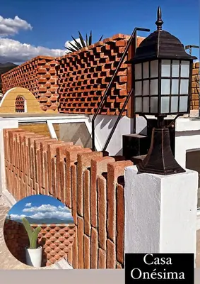 Plano de Casa Onésima. Departamento privado con Terraza.