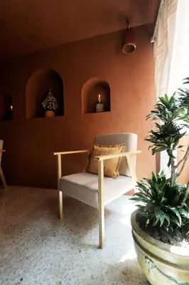 Zona de estar de Casa Pina