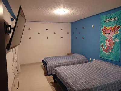 Cama o camas de una habitación en Luxos Casa Residencial Privada