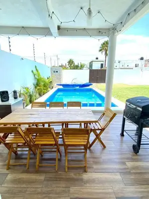 Piscina en o cerca de Casa con alberca climatizada en Cuautla Morelos