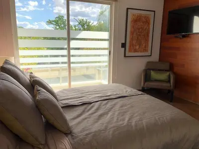 Cama o camas de una habitación en Casa Boutique Zoogocho